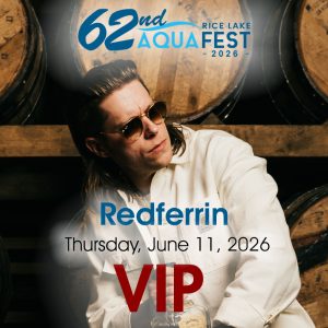 Redferrin - Thursday, June 11, 2026 at AquaFest 2026 in Rice Lake, Wisconsin